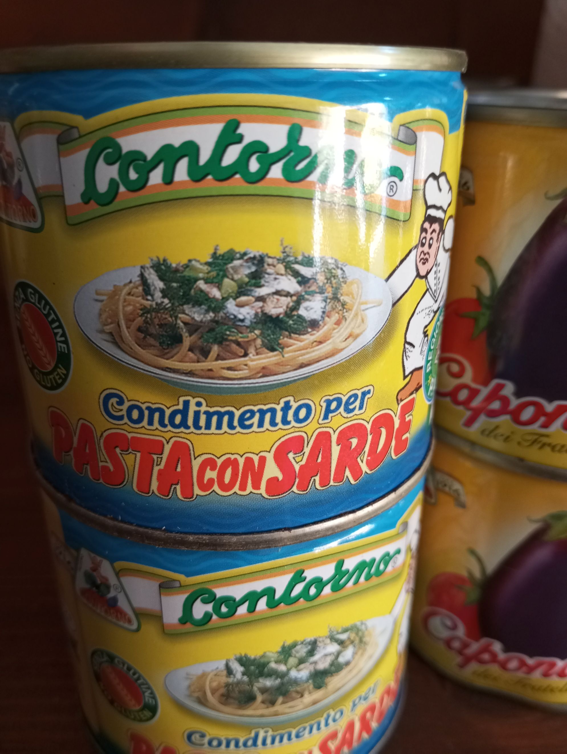 a picture of latta di condimento con le sarde